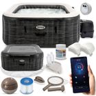 Intex, dmuchane jacuzzi z hydromasażem, SPA 4 osobowe