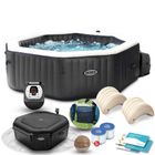 Intex, dmuchane SPA jacuzzi z hydromasażem, 4 os., 201-71 cm