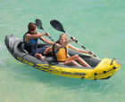 Intex, Explorer K2, kajak dwuosobowy, dmuchany, z wiosłami i pompką, 312-91-51 cm