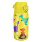ION8, Dinozaury, bidon termiczny z ustnikiem, próżniowy, żółty, 320 ml