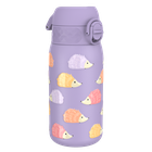 ION8, Jeże, stalowy bidon z ustnikiem, fioletowy, 400 ml
