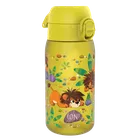 ION8, Lew i dżungla, bidon z ustnikiem, żółty, 350 ml