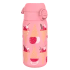 ION8, Lody, bidon z ustnikiem ze stali nierdzewnej, różowy, 400 ml