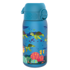 ION8, Morskie zwierzęta, bidon z ustnikiem, niebieski, 350 ml