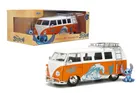 Jada Toys, Lilo i Stitch, Volkswagen Bus, metalowy model pojazdu z figurką, 1:24