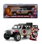Jada Toys,x-Men, Jeep, model pojazdu z figurką, Gladiator, 1:32