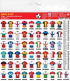 Jako, naklejki, koszulki piłkarskie flagi, Europa