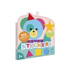 Janod, Figury geometryczne, naklejki, 300 szt.