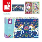 Janod, Jednorożce, magiczny brokat, zestaw kreatywny, 7+