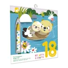 Janod, My arts & crafts, zestaw kreatywny, kolorowanka wodna, urocze zwierzątka