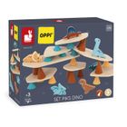Janod, Piks Dino, drewniany zestaw konstrukcyjny, 34 elementy