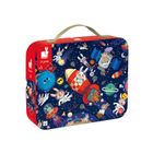 Janod, Rakieta kosmiczna, puzzle w walizce, 54 elementy