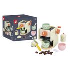 Janod, Shiny Grandma, drewniany ekspres ciśnieniowy do kawy z akcesoriami