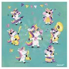 Janod, Unicorn, puzzle z kartką okolicznościową, 2w1, 25 szt.