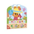 Janod, Wieś, książeczka do wyklejania, z naklejkami