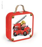 Janod, Wóz strażacki Jacka, puzzle 4w1