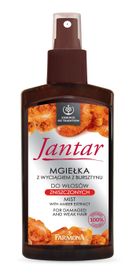 Jantar, mgiełka do włosów nawilżająco ochronna z wyciągiem bursztynu i filtrami UV, 200 ml
