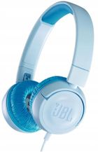 JBL, słuchawki nauszne dla dzieci, JR300Blue, niebieskie