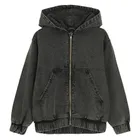 Jeansowa kurtka z kapturem Cool Club