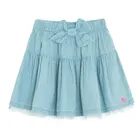 Jeansowa spódnica z falbankami Cool Club