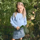 Jeansowa spódnica ze ściągaczem Cool Club