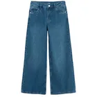 Jeansowe spodnie o kroju wide Cool Club