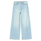 Jeansy o kroju wide leg z regulacją Cool Club