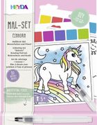 Jednorożec. Malowanka wodna