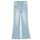 Jegginsy z wysokim stanem o kroju flare Cool Club