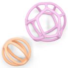 Jellystone Designs, piłki sensoryczne 2w1, guma balonowa i brzoskwinia