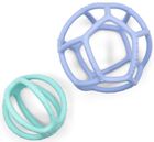 Jellystone Designs, piłki sensoryczne 2w1, niebieski i miętowy