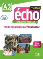 Język francuski. Echo A2 - 2 edition. Ćwiczenia + CD