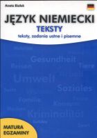 Język niemiecki. Teksty zadania ustne i pisemne