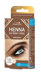 Joanna, henna do brwi i rzęs kremowa, nr 3.1, jasny brąz, 15 ml