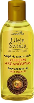 Joanna, Oleje Świata, olejek do twarzy i ciała, argan, 100 ml