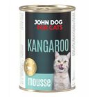 John Dog, for Cats, dorosły, kangur mus, karma mokra dla kota, 400g