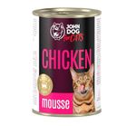 John Dog, for Cats, dorosły, kurczak mus, karma mokra dla kota, 400g