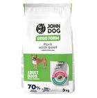 John Dog, Good Form, małe rasy, wieprzowina z wołowiną, karma sucha dla psa, 3 kg