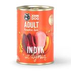 John Dog, Pumpkin, Adult, indyk z dynią, karma mokra dla psa, 400g