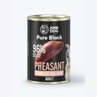 John Dog, Pure Black, karma dla psa, bażant, 400g