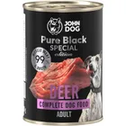 John Dog, Pure Black, karma dla psa, jeleń, 800g