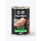 John Dog, Pure Black, karma dla psa, kaczka, 800g