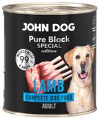 John Dog, Pure Black Special, jagnięcina, karma mokra dla psa, 800g
