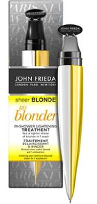 John Frieda, Sheer Blonde, kuracja rozjaśniająca pod prysznic do włosów blond Go Blonder, new, 34 ml