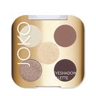 Joko, Eyeshadow Palette, paletka cieni do powiek, Timeless Taupe, 7g