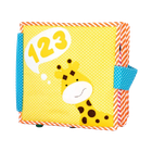 Jolly Designs. 1 2 3. Książeczka sensoryczno-manipulacyjna