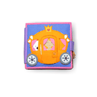 Jolly Designs. Księżniczka. Książeczka sensoryczno-manipulacyjna