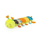 JollyBaby, Gąsienica Tomek z miarką, zabawka sensoryczna