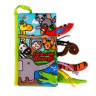 JollyBaby, Zwierzaki Dżungli, miękka książeczka