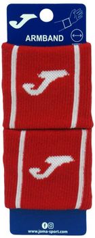 Joma, frotka, opaska na rękę, podwójna, czerwono-biała, 400743000